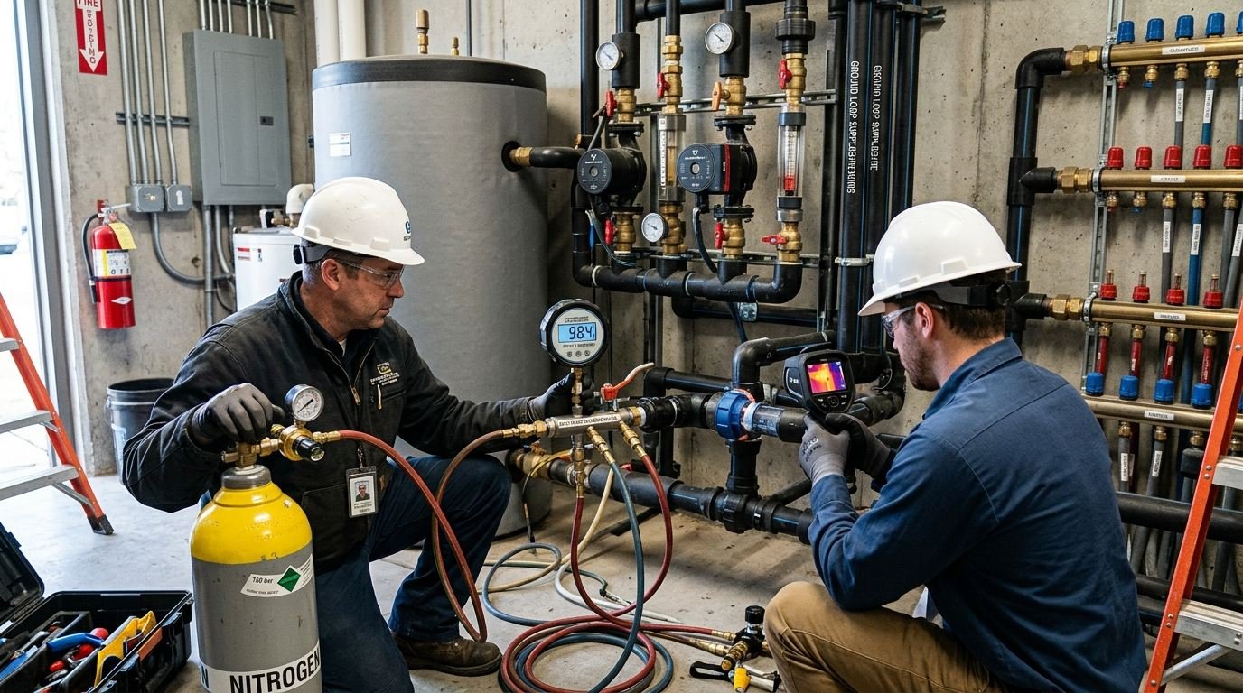 Geothermal repair Calgary